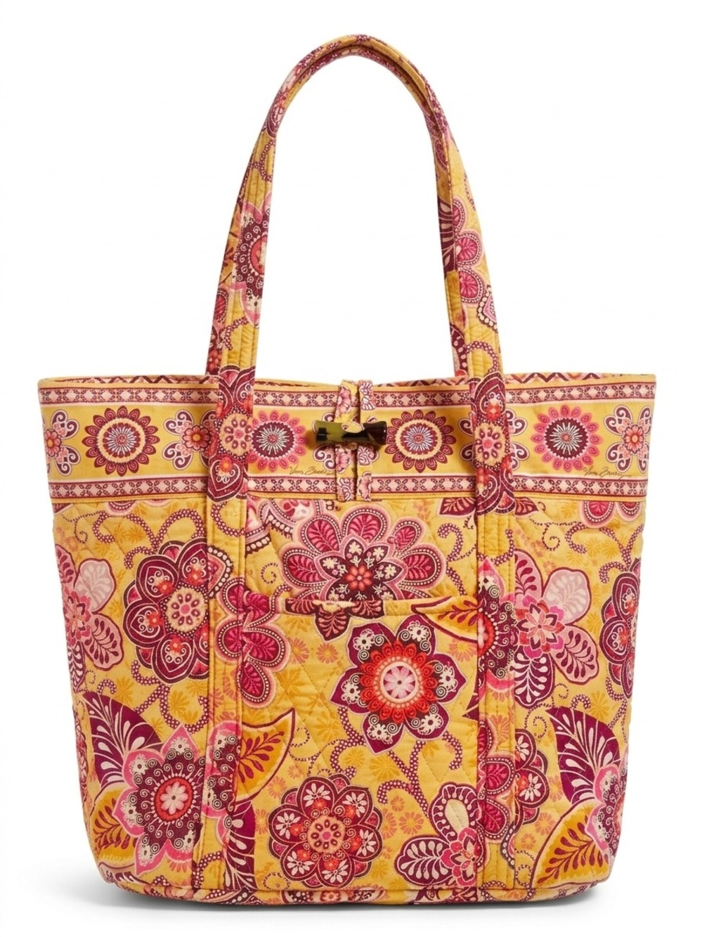 Vera Bradley Quilted Tote Bag in Retired "Sun Valley" Pattern